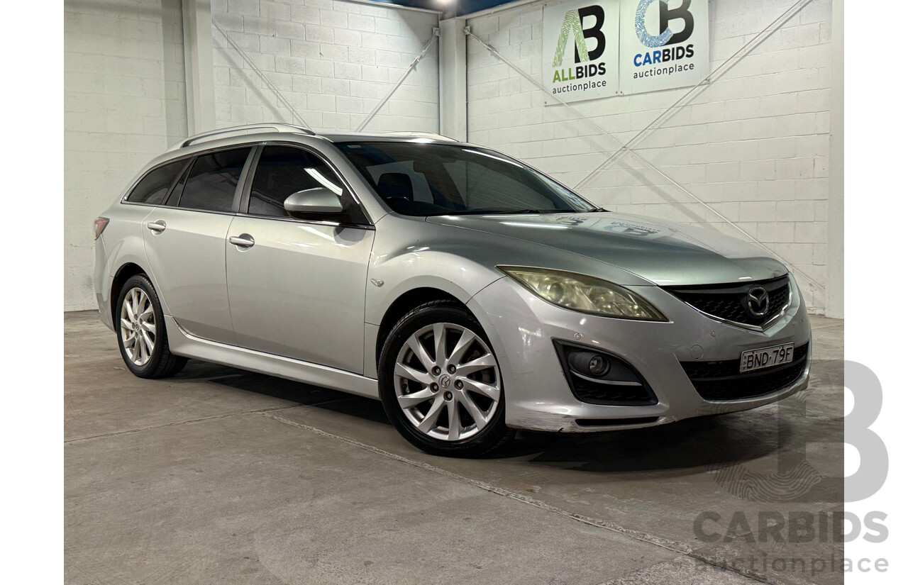 2/2010 Mazda Mazda6 Touring GH MY10 4d Wagon Silver 2.5L