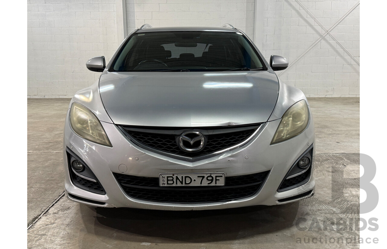 2/2010 Mazda Mazda6 Touring GH MY10 4d Wagon Silver 2.5L