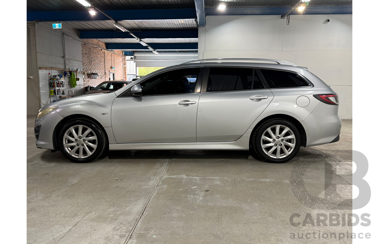 2/2010 Mazda Mazda6 Touring GH MY10 4d Wagon Silver 2.5L