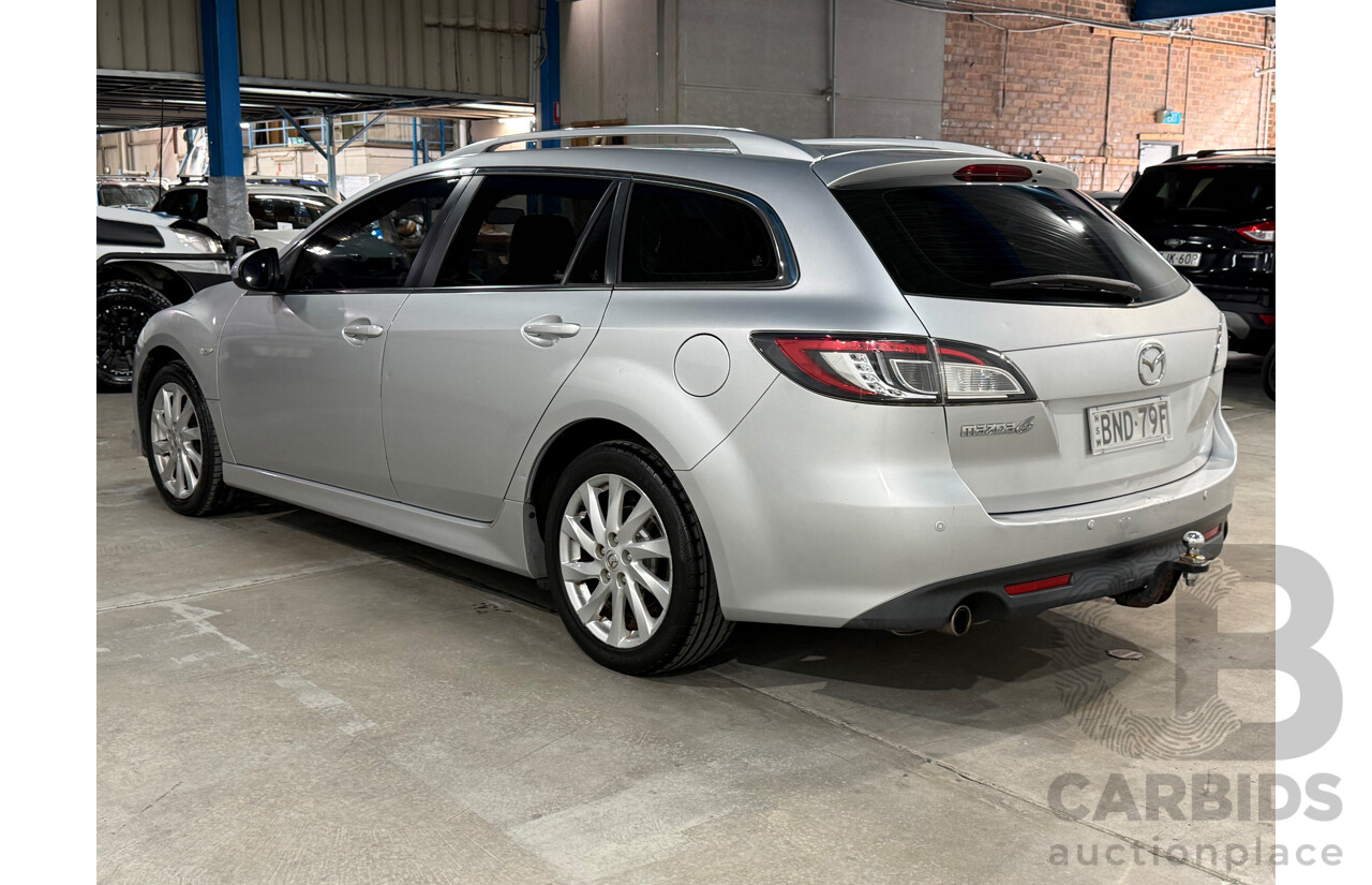 2/2010 Mazda Mazda6 Touring GH MY10 4d Wagon Silver 2.5L