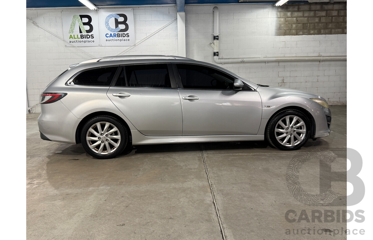 2/2010 Mazda Mazda6 Touring GH MY10 4d Wagon Silver 2.5L