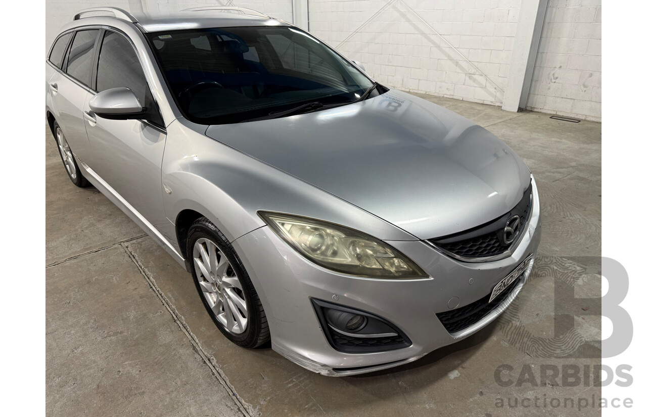 2/2010 Mazda Mazda6 Touring GH MY10 4d Wagon Silver 2.5L