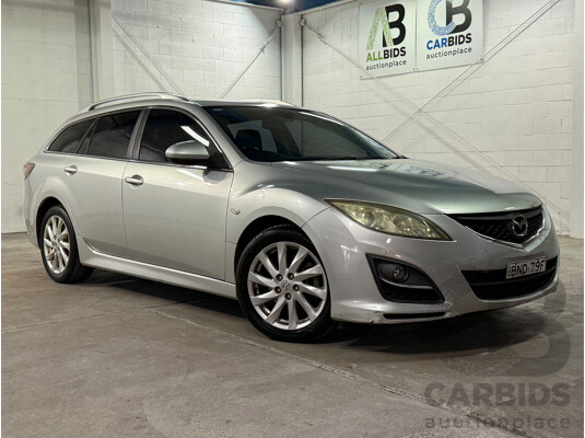 2/2010 Mazda Mazda6 Touring GH MY10 4d Wagon Silver 2.5L