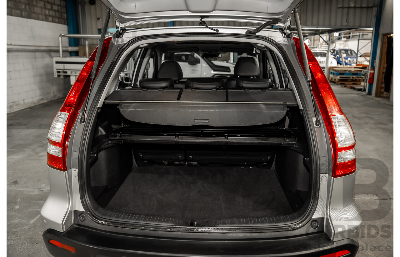 2/2009 Honda CR-V (4x4) MY07 4d Wagon Silver 2.4L