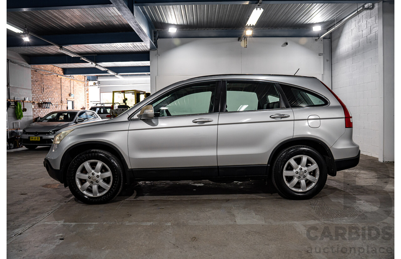 2/2009 Honda CR-V (4x4) MY07 4d Wagon Silver 2.4L