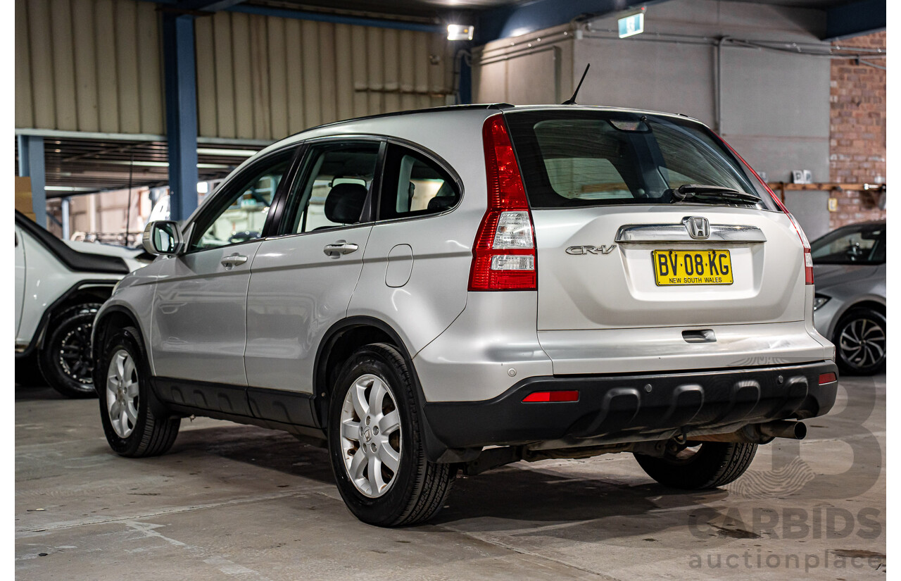 2/2009 Honda CR-V (4x4) MY07 4d Wagon Silver 2.4L