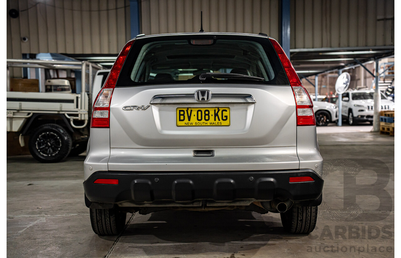 2/2009 Honda CR-V (4x4) MY07 4d Wagon Silver 2.4L