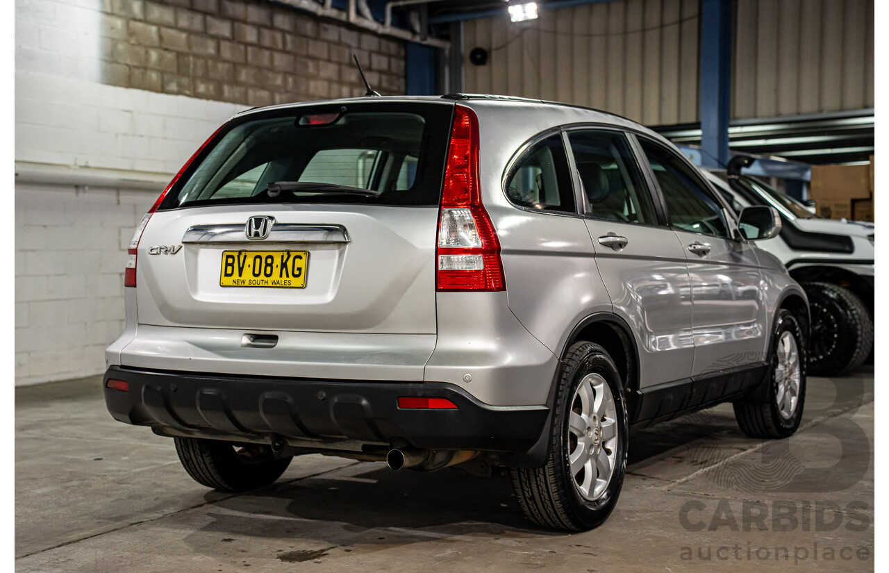 2/2009 Honda CR-V (4x4) MY07 4d Wagon Silver 2.4L