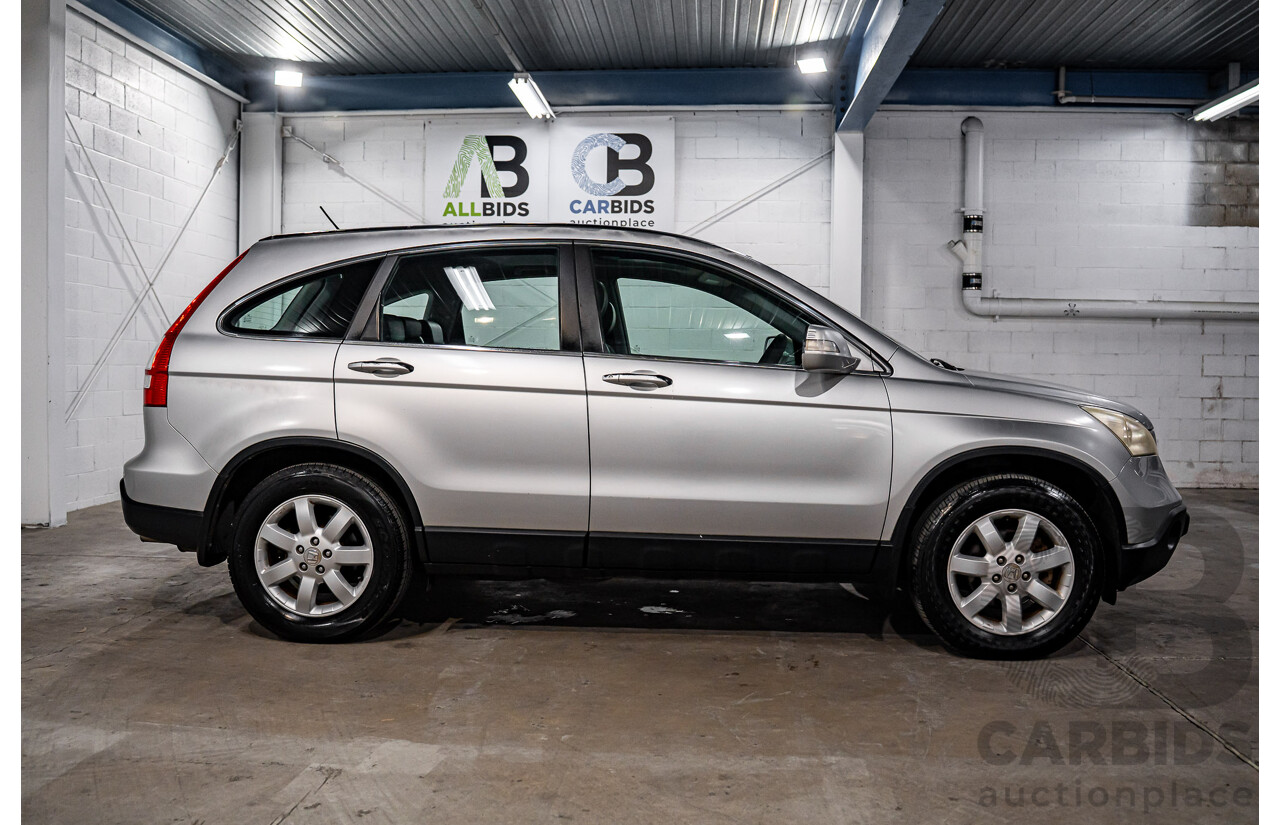 2/2009 Honda CR-V (4x4) MY07 4d Wagon Silver 2.4L