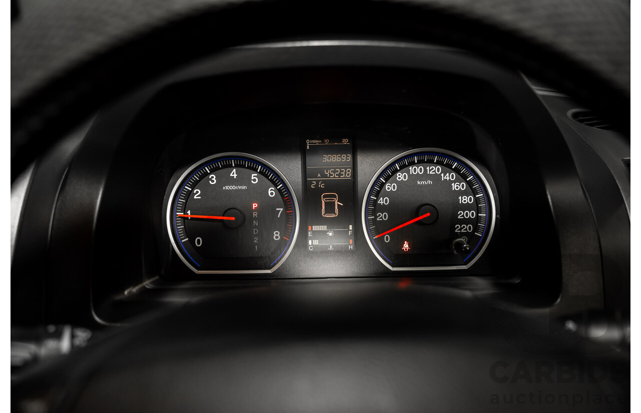 2/2009 Honda CR-V (4x4) MY07 4d Wagon Silver 2.4L
