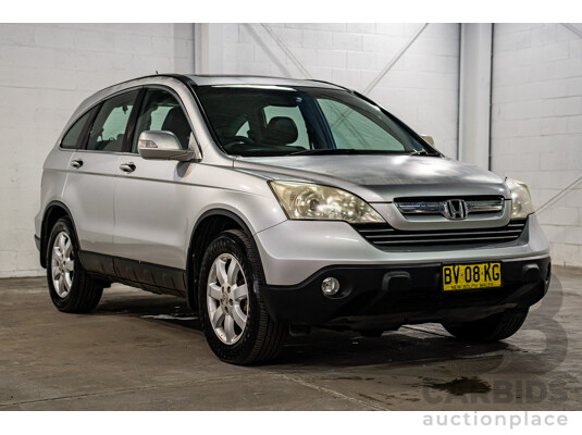 2/2009 Honda CR-V (4x4) MY07 4d Wagon Silver 2.4L