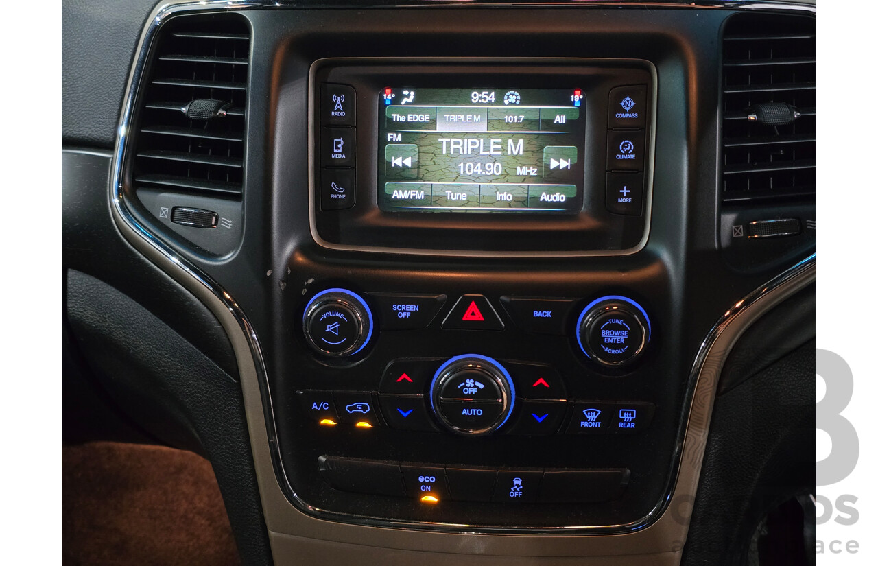 7/2015 Jeep Grand Cherokee Laredo WK MY15 4d Wagon Bright White V6 3.6L