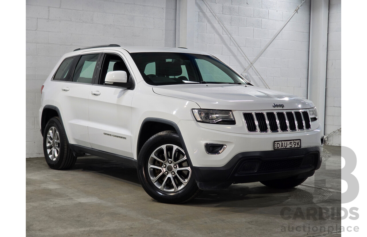 7/2015 Jeep Grand Cherokee Laredo WK MY15 4d Wagon Bright White V6 3.6L