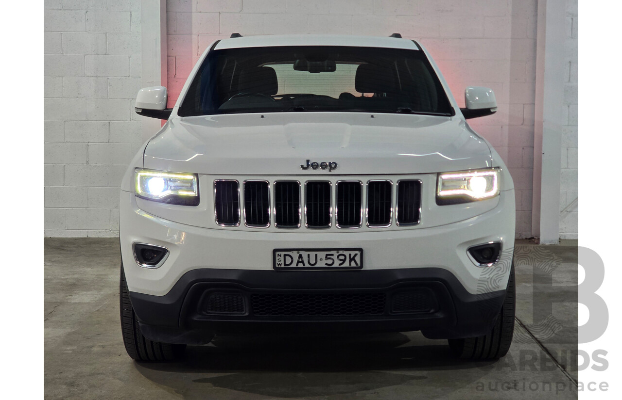 7/2015 Jeep Grand Cherokee Laredo WK MY15 4d Wagon Bright White V6 3.6L