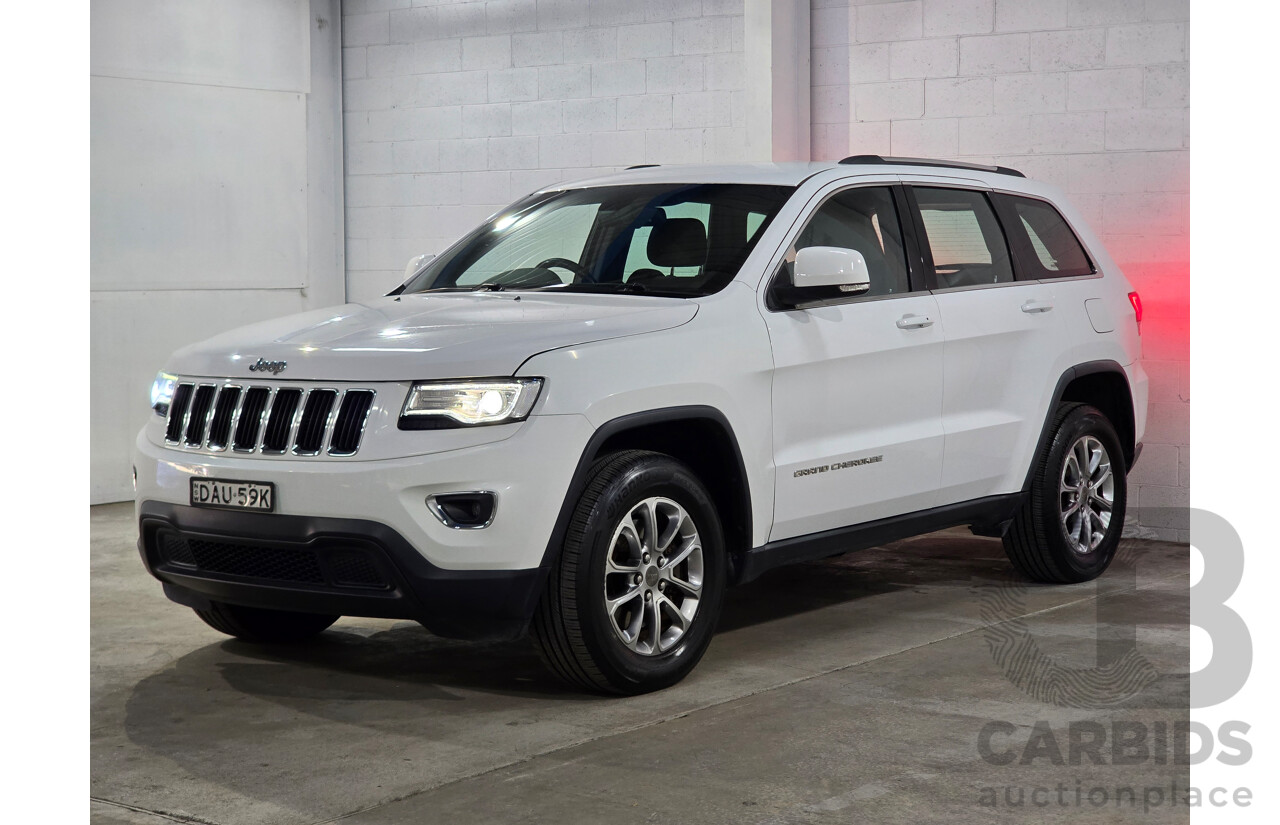 7/2015 Jeep Grand Cherokee Laredo WK MY15 4d Wagon Bright White V6 3.6L
