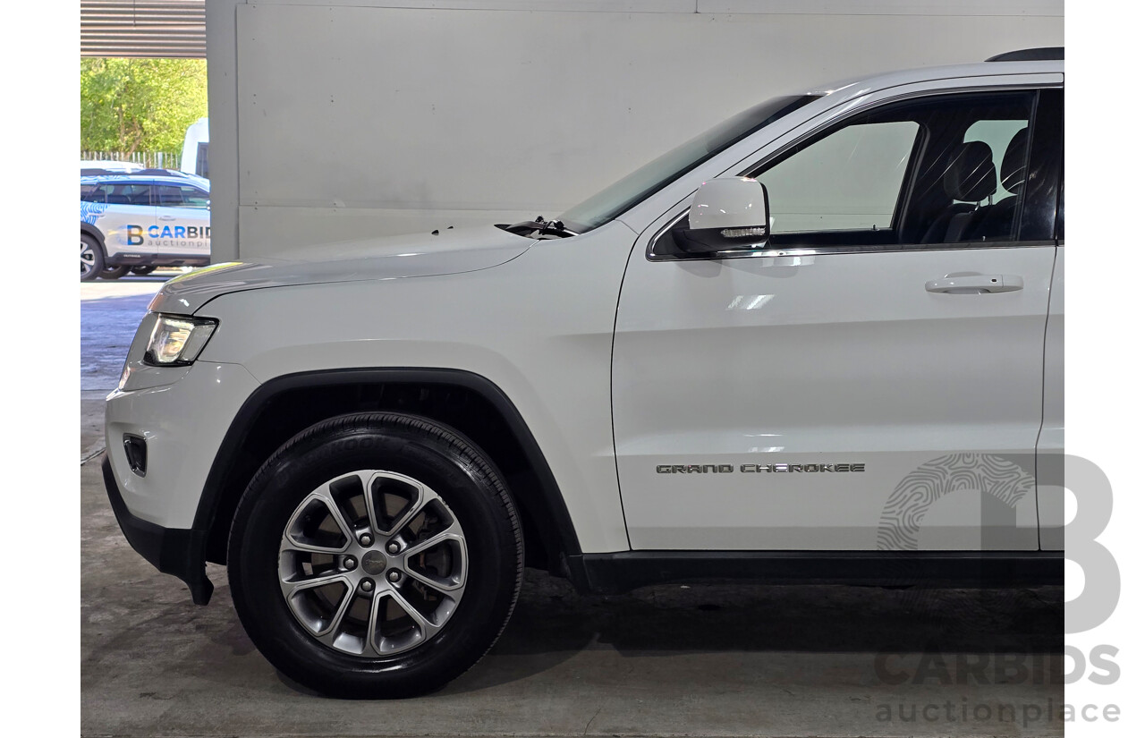 7/2015 Jeep Grand Cherokee Laredo WK MY15 4d Wagon Bright White V6 3.6L