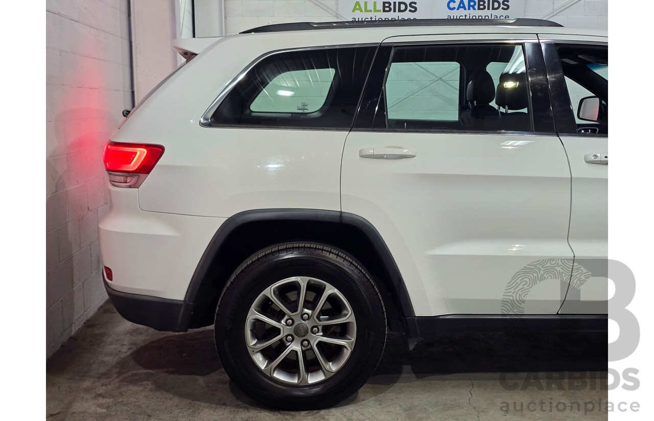 7/2015 Jeep Grand Cherokee Laredo WK MY15 4d Wagon Bright White V6 3.6L