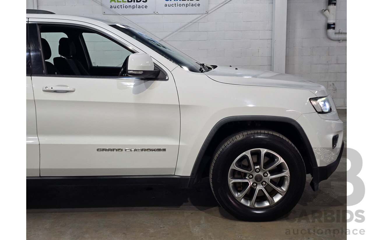 7/2015 Jeep Grand Cherokee Laredo WK MY15 4d Wagon Bright White V6 3.6L