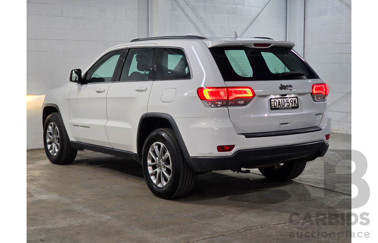7/2015 Jeep Grand Cherokee Laredo WK MY15 4d Wagon Bright White V6 3.6L