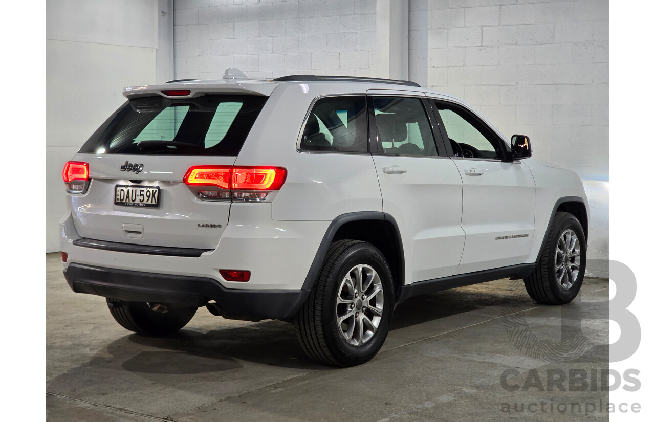 7/2015 Jeep Grand Cherokee Laredo WK MY15 4d Wagon Bright White V6 3.6L