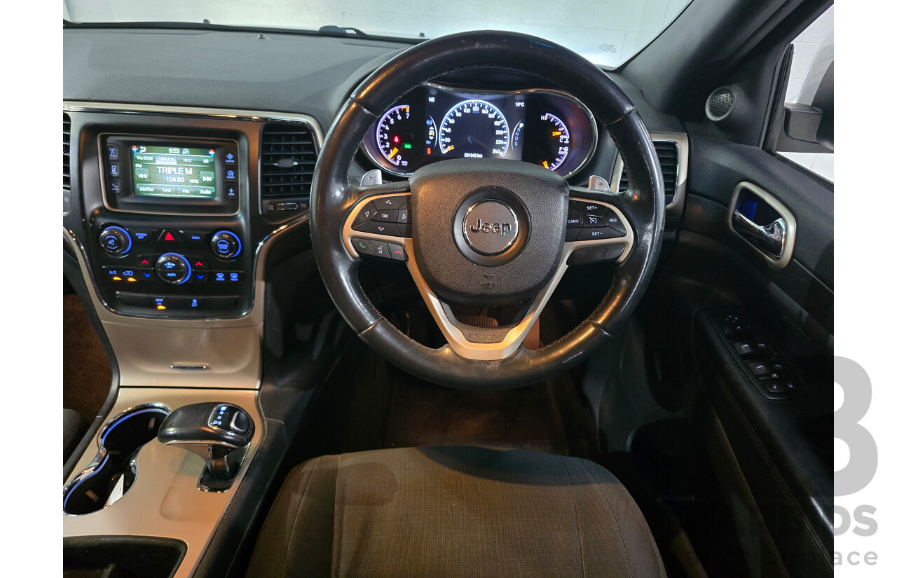 7/2015 Jeep Grand Cherokee Laredo WK MY15 4d Wagon Bright White V6 3.6L