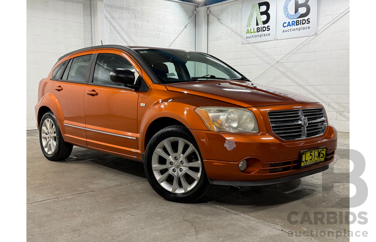 8/2011 Dodge Caliber SXT PM MY10 5d Hatchback Orange 2.0L
