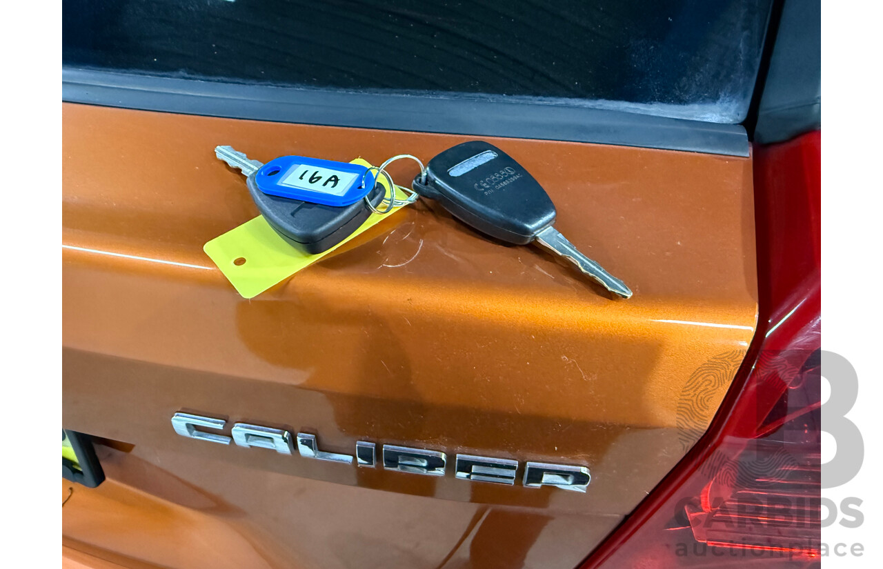 8/2011 Dodge Caliber SXT PM MY10 5d Hatchback Orange 2.0L