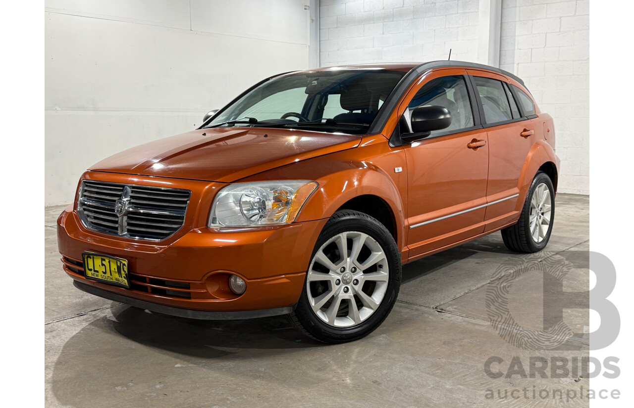 8/2011 Dodge Caliber SXT PM MY10 5d Hatchback Orange 2.0L
