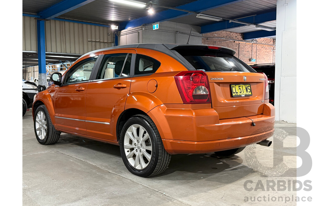 8/2011 Dodge Caliber SXT PM MY10 5d Hatchback Orange 2.0L