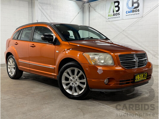 8/2011 Dodge Caliber SXT PM MY10 5d Hatchback Orange 2.0L