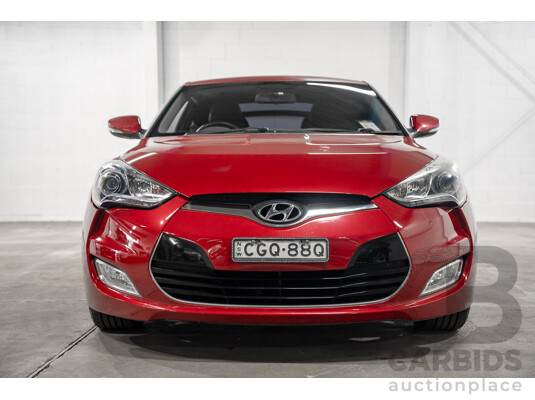1660186 · 05/2012 Hyundai Veloster + FS 3D Coupe Red 1.6L
