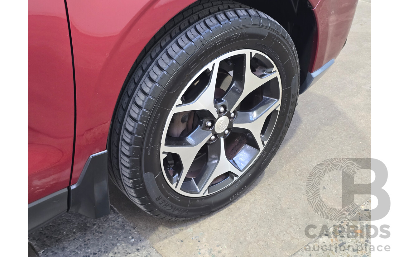 4/2014 Subaru Forester 2.5i-S (AWD) S4 MY14 4d Wagon Venetian Red 2.5L