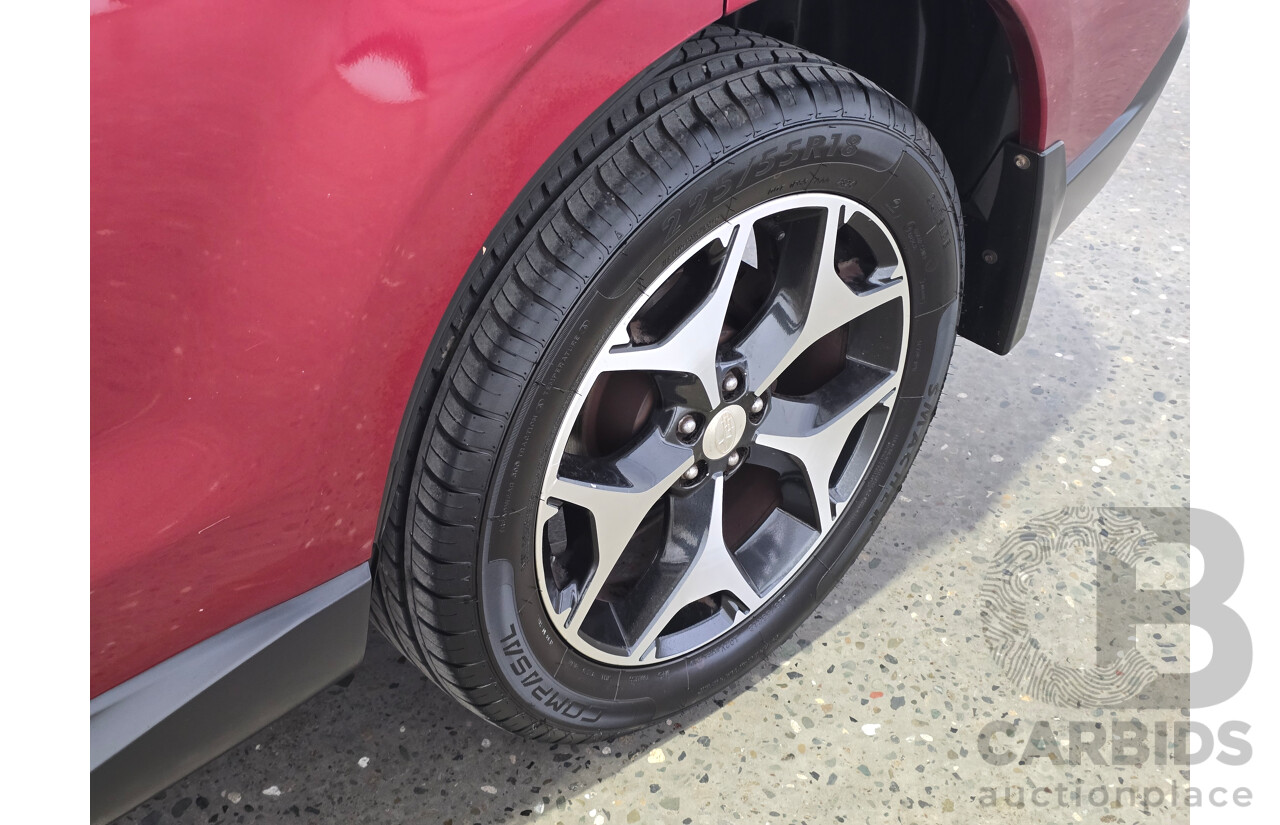 4/2014 Subaru Forester 2.5i-S (AWD) S4 MY14 4d Wagon Venetian Red 2.5L