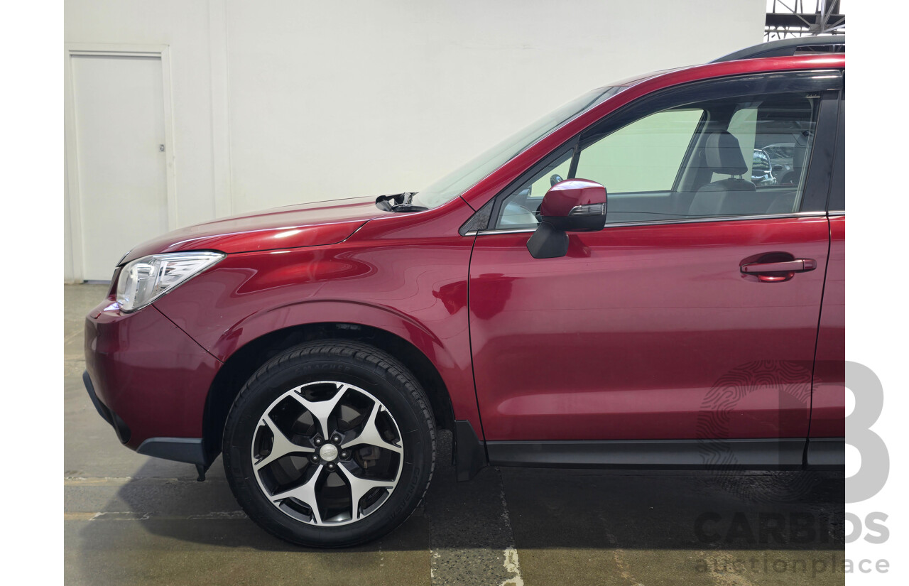 4/2014 Subaru Forester 2.5i-S (AWD) S4 MY14 4d Wagon Venetian Red 2.5L