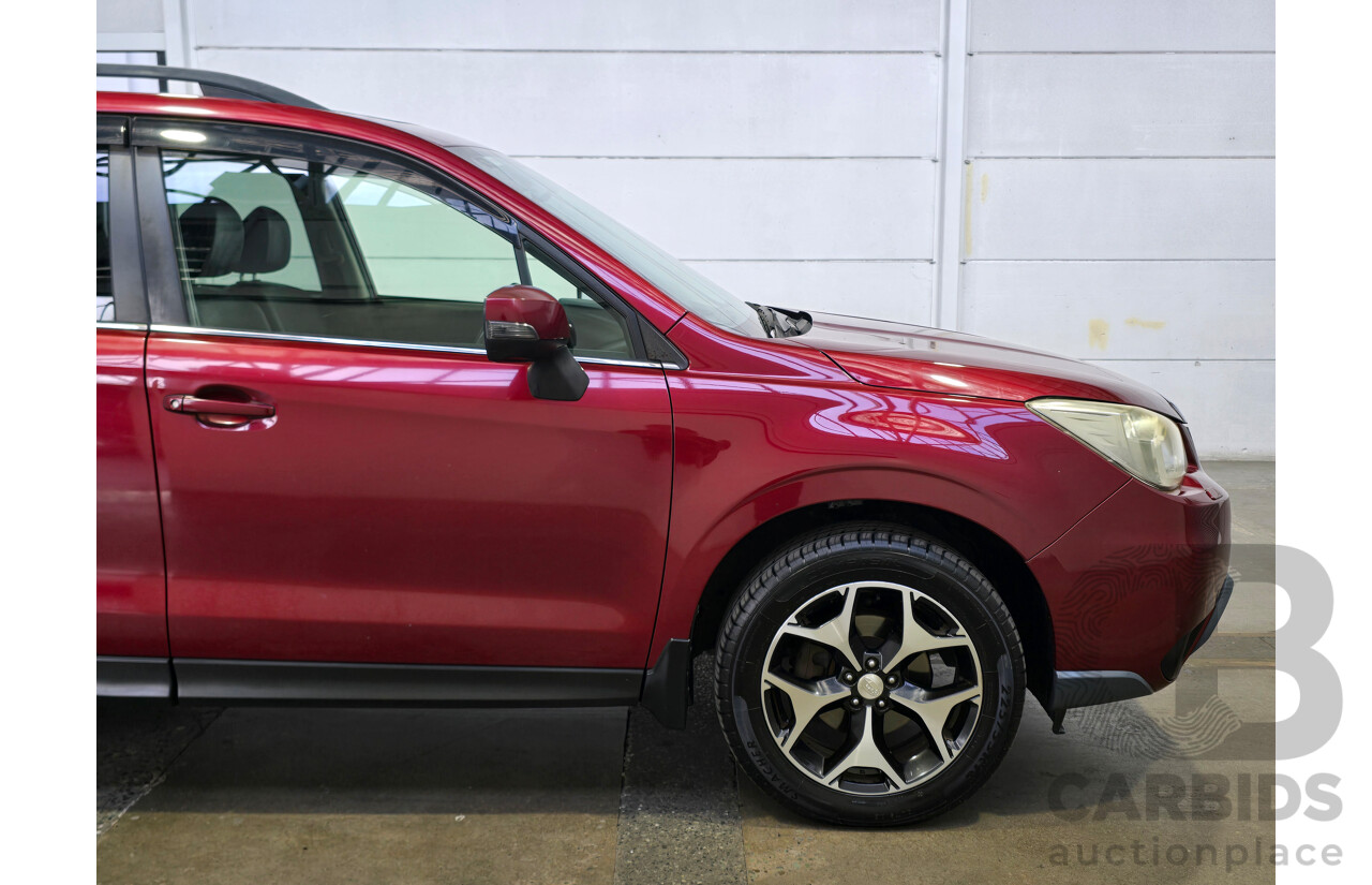 4/2014 Subaru Forester 2.5i-S (AWD) S4 MY14 4d Wagon Venetian Red 2.5L