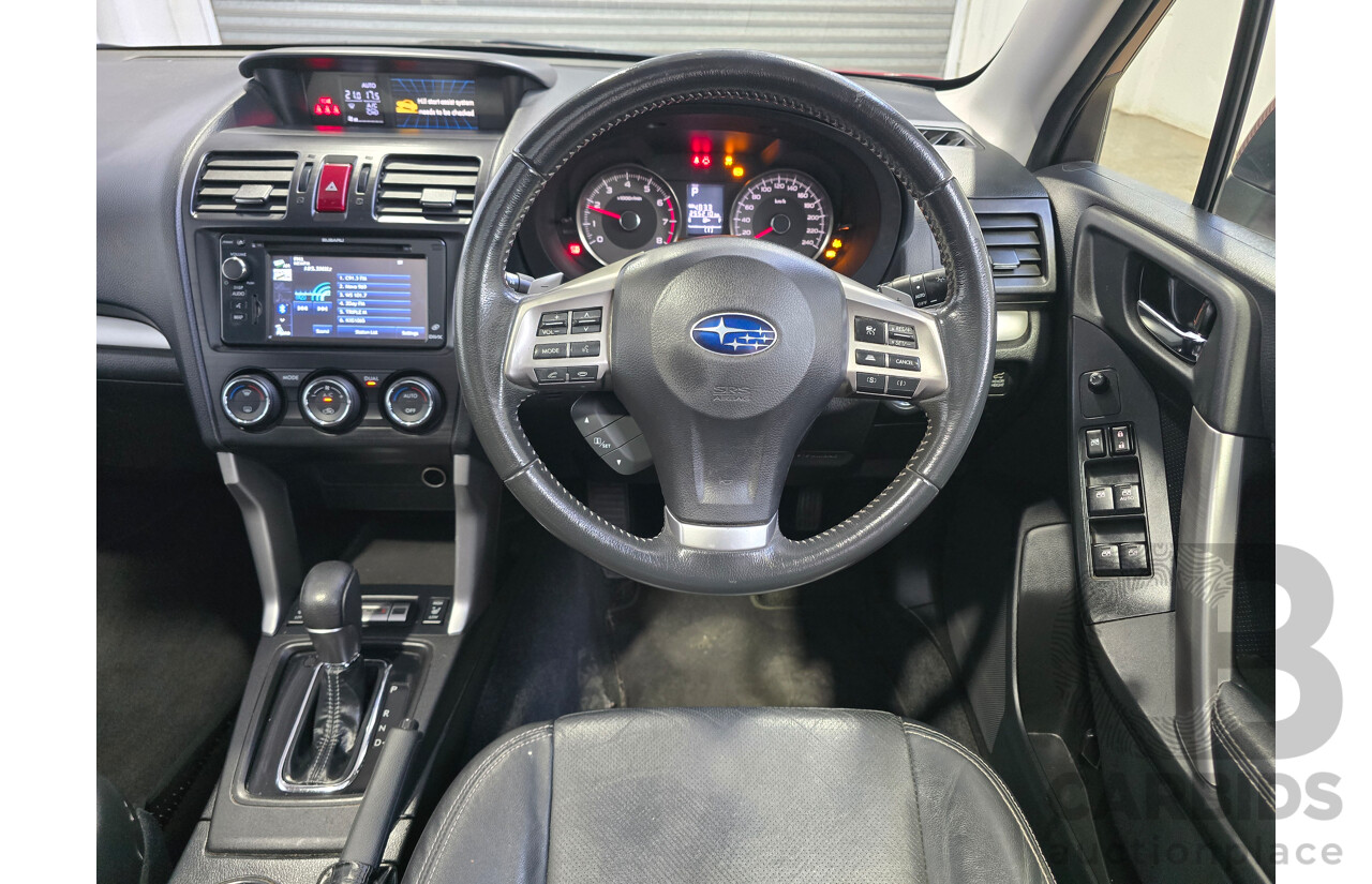 4/2014 Subaru Forester 2.5i-S (AWD) S4 MY14 4d Wagon Venetian Red 2.5L
