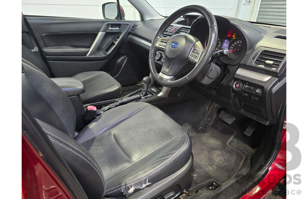 4/2014 Subaru Forester 2.5i-S (AWD) S4 MY14 4d Wagon Venetian Red 2.5L