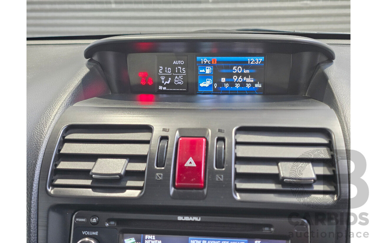 4/2014 Subaru Forester 2.5i-S (AWD) S4 MY14 4d Wagon Venetian Red 2.5L