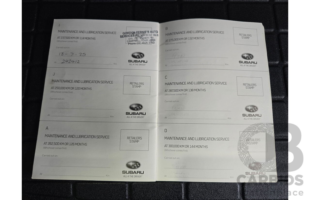 4/2014 Subaru Forester 2.5i-S (AWD) S4 MY14 4d Wagon Venetian Red 2.5L