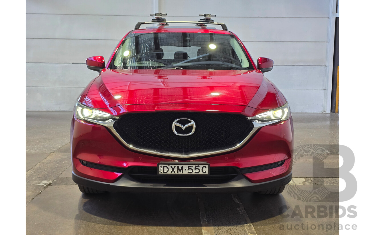 4/2018 Mazda CX-5 GT (AWD) KF MY18 4d Wagon Crystal Soul Red Twin Turbo Diesel 2.2L