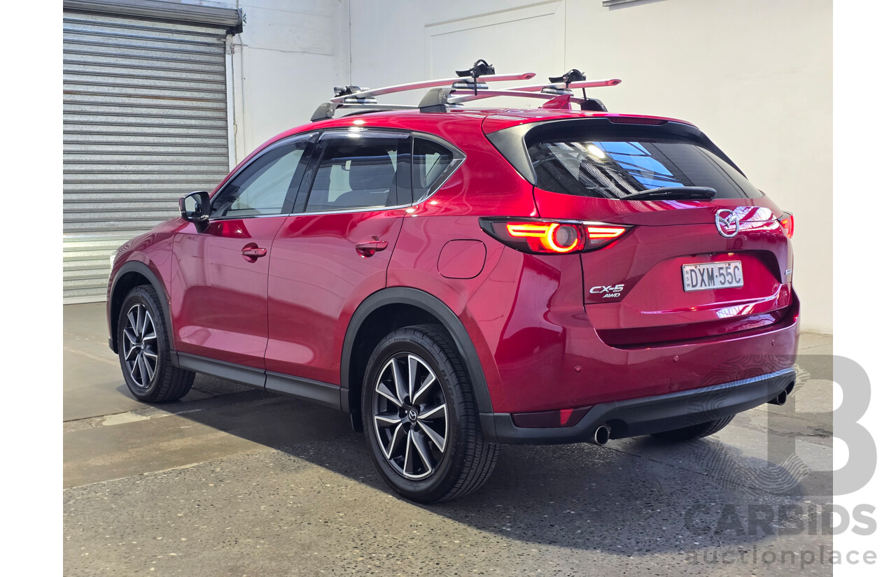 4/2018 Mazda CX-5 GT (AWD) KF MY18 4d Wagon Crystal Soul Red Twin Turbo Diesel 2.2L