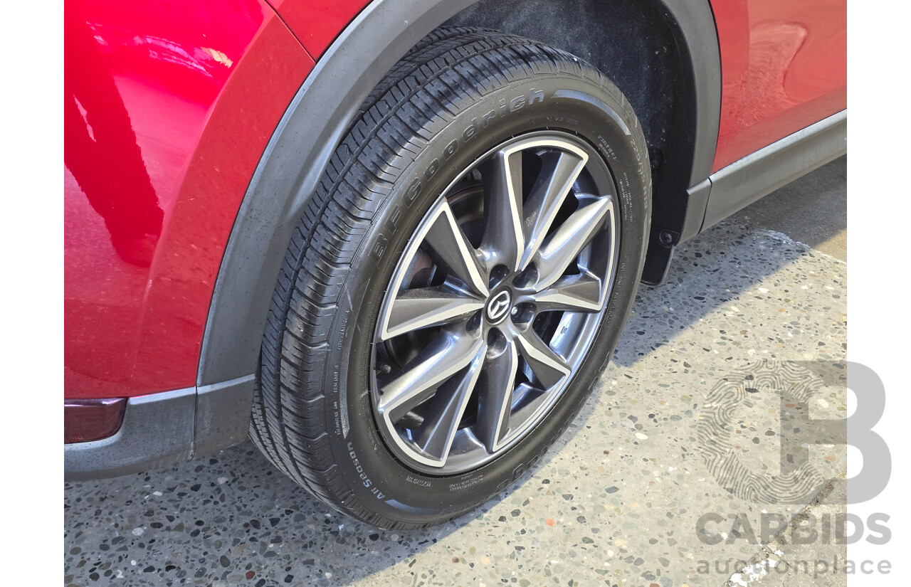 4/2018 Mazda CX-5 GT (AWD) KF MY18 4d Wagon Crystal Soul Red Twin Turbo Diesel 2.2L