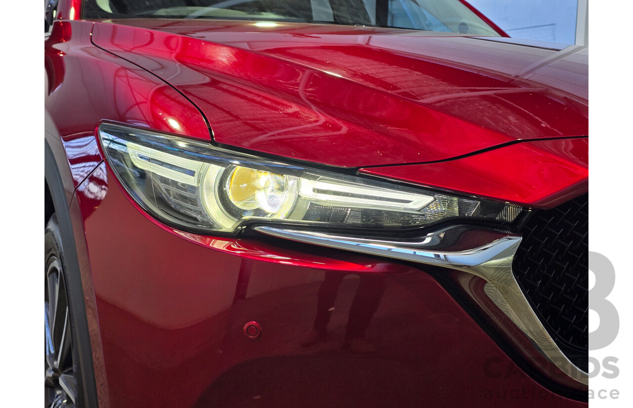 4/2018 Mazda CX-5 GT (AWD) KF MY18 4d Wagon Crystal Soul Red Twin Turbo Diesel 2.2L