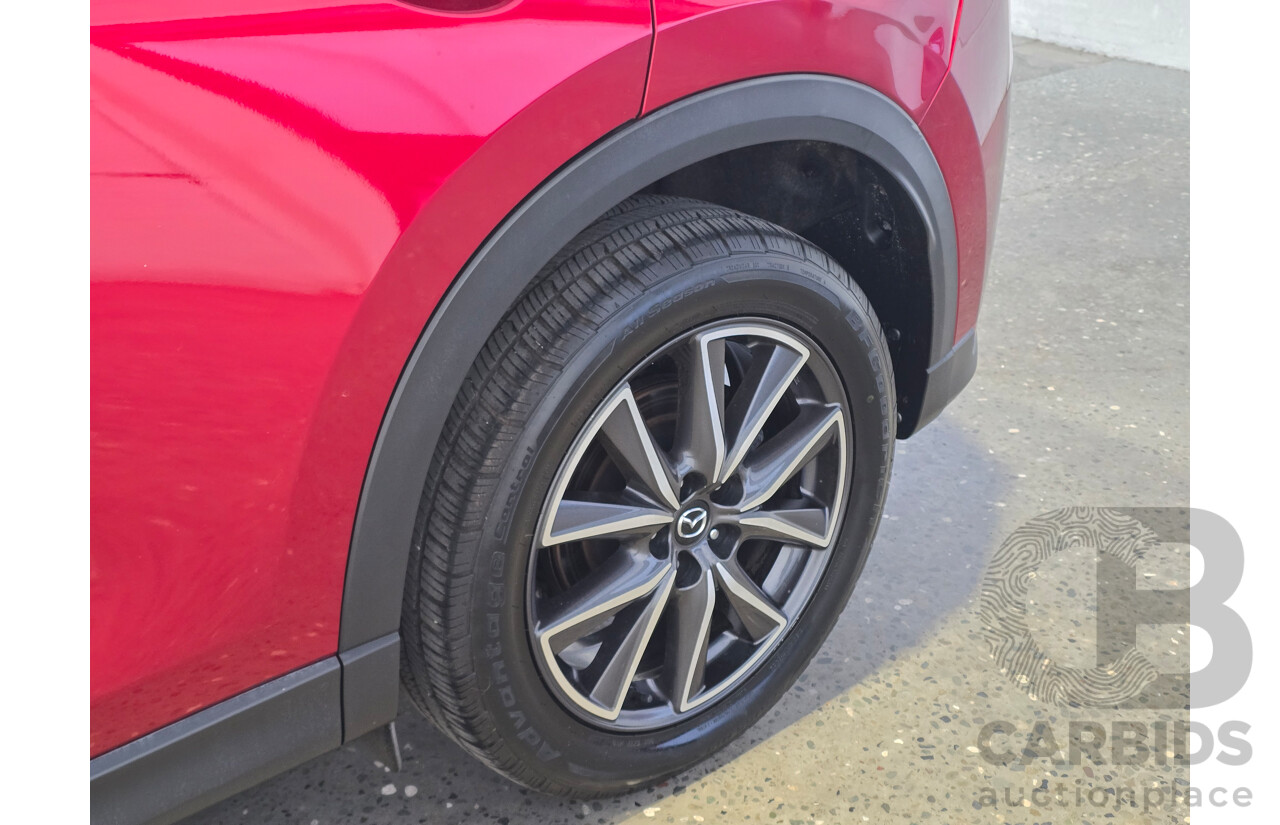 4/2018 Mazda CX-5 GT (AWD) KF MY18 4d Wagon Crystal Soul Red Twin Turbo Diesel 2.2L