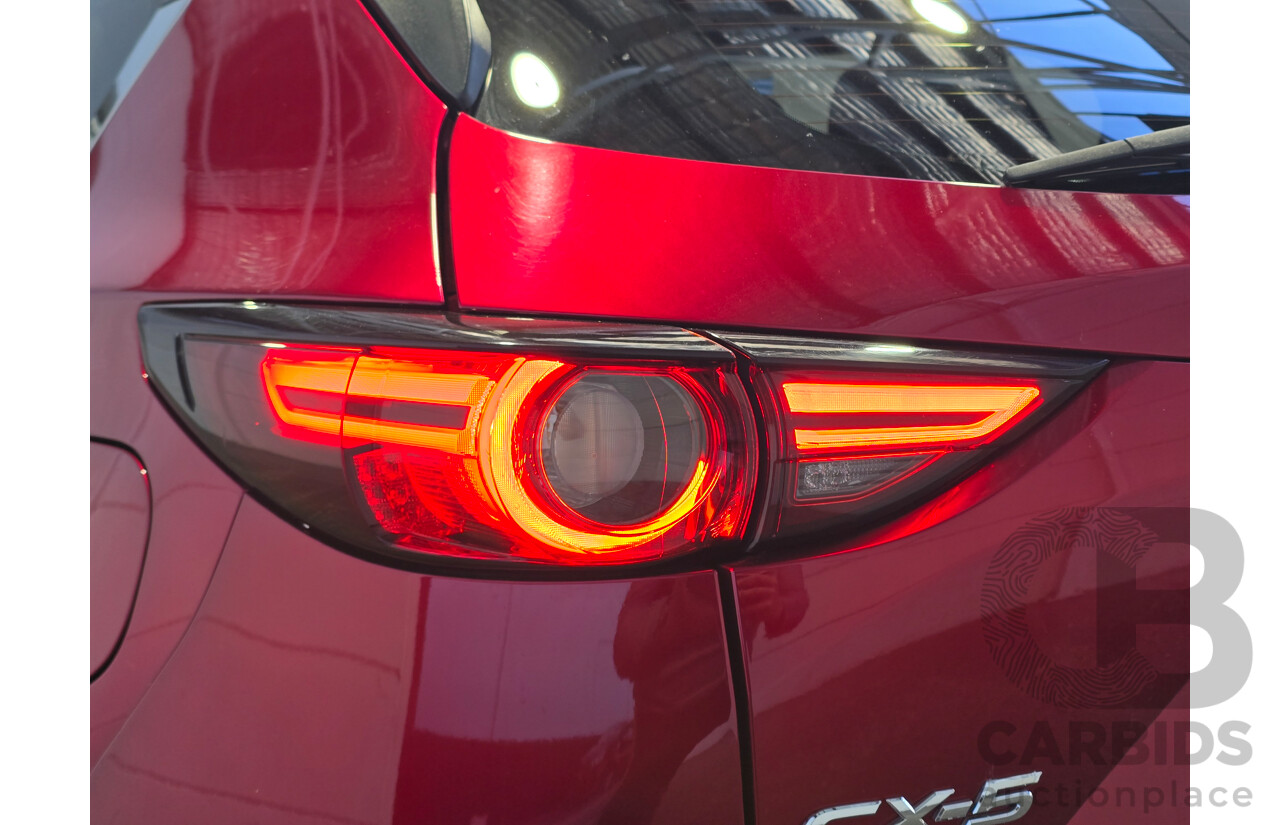 4/2018 Mazda CX-5 GT (AWD) KF MY18 4d Wagon Crystal Soul Red Twin Turbo Diesel 2.2L