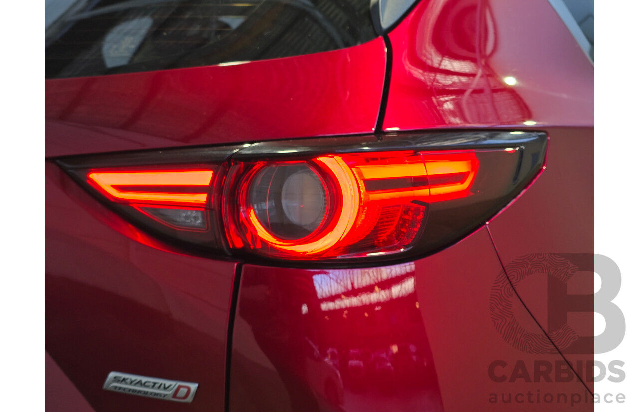 4/2018 Mazda CX-5 GT (AWD) KF MY18 4d Wagon Crystal Soul Red Twin Turbo Diesel 2.2L