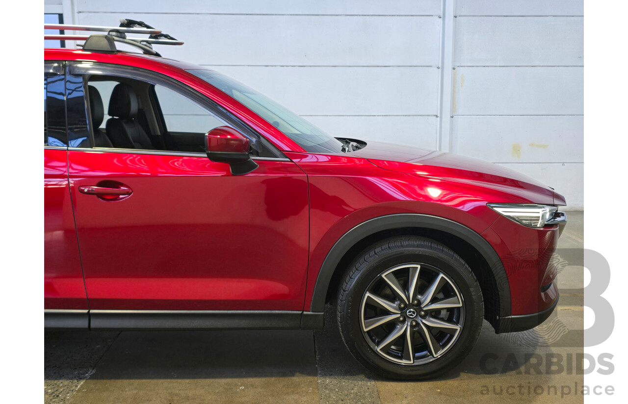 4/2018 Mazda CX-5 GT (AWD) KF MY18 4d Wagon Crystal Soul Red Twin Turbo Diesel 2.2L
