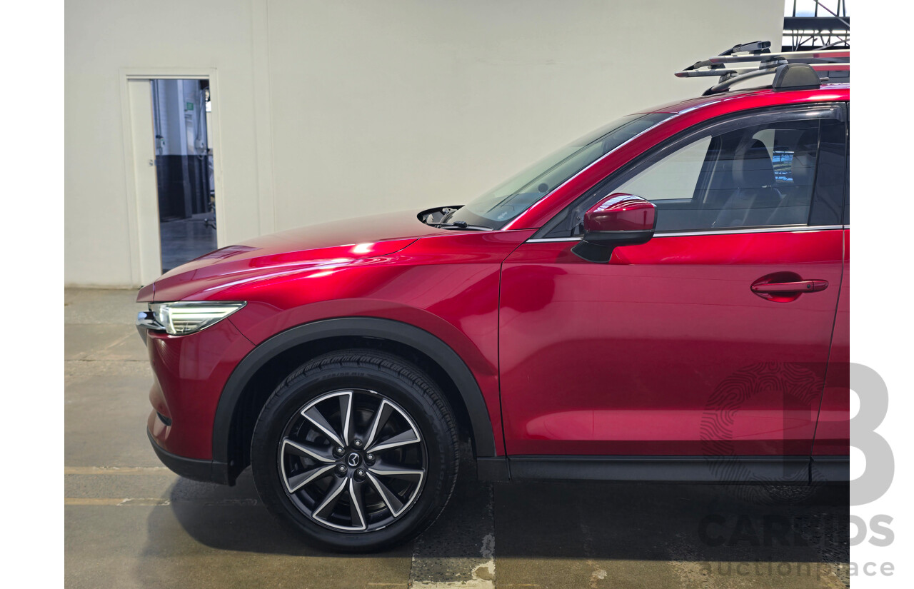 4/2018 Mazda CX-5 GT (AWD) KF MY18 4d Wagon Crystal Soul Red Twin Turbo Diesel 2.2L