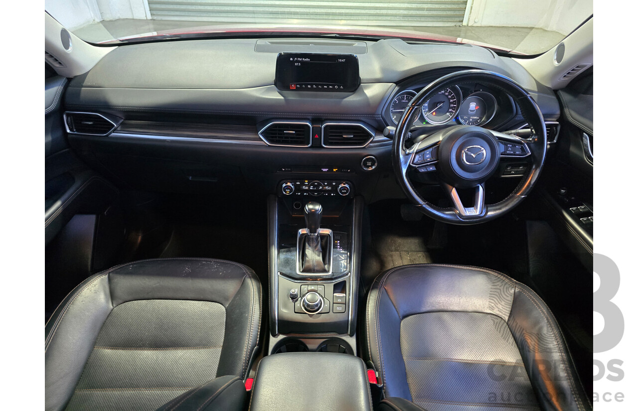 4/2018 Mazda CX-5 GT (AWD) KF MY18 4d Wagon Crystal Soul Red Twin Turbo Diesel 2.2L