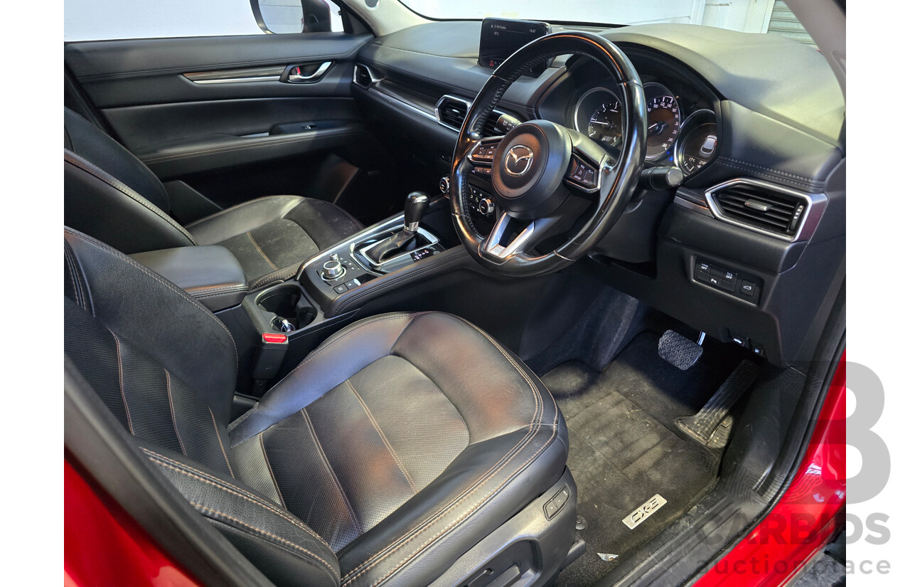 4/2018 Mazda CX-5 GT (AWD) KF MY18 4d Wagon Crystal Soul Red Twin Turbo Diesel 2.2L